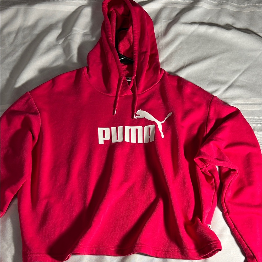 Puma Vibrant Red Hoodie